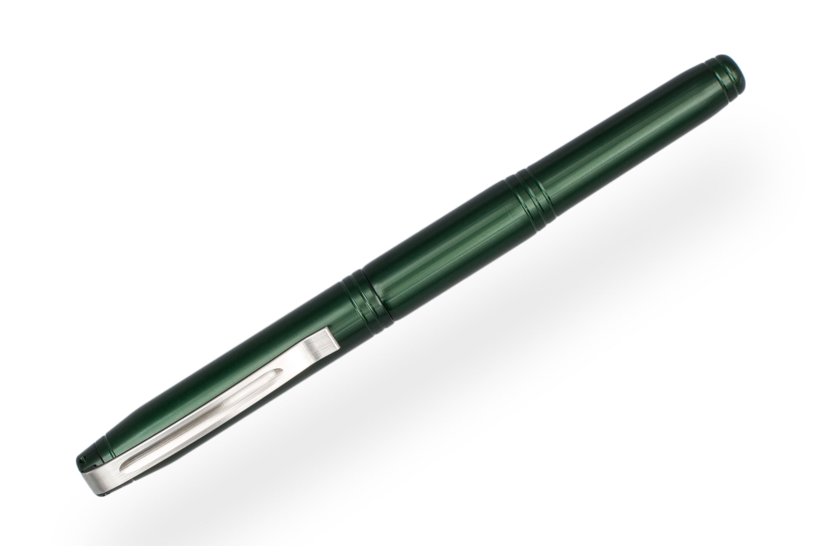 Sunderland mk1 - Dark Green Anodized Machined Executive Pen
