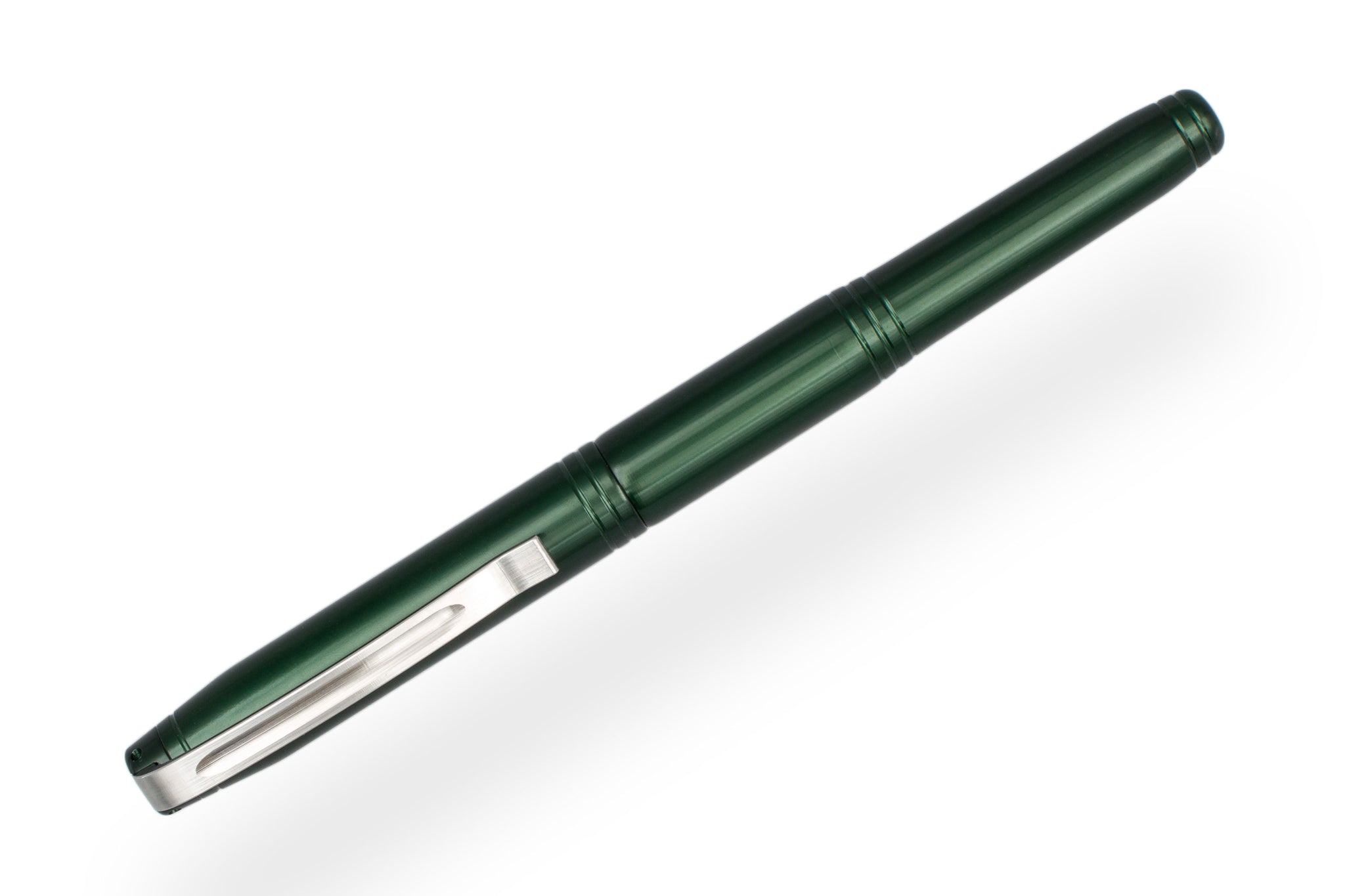 Sunderland mk1 - Dark Green Anodized Machined Executive Pen