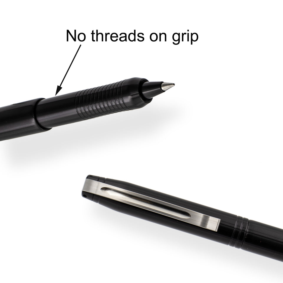 Machined executive pen - black