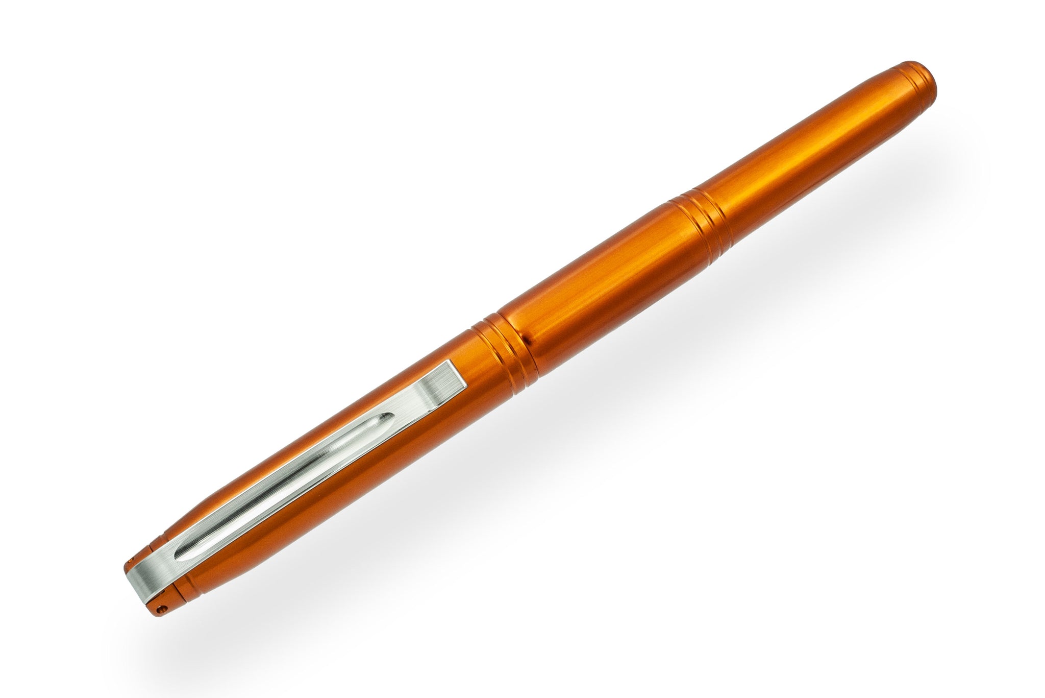 Sunderland mk1 - Orange Anodized Machined Executive Pen